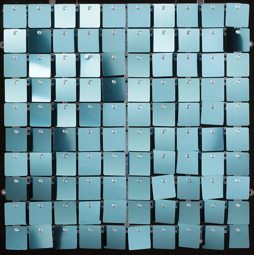 Sequin Shimmer Wall Panel In Blue 12 Inch X 12 Inch 1ct 1 Sequin Shimmer Wall Panel In Blue 12 Inch X 12 Inch 1ct