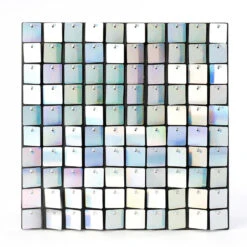 Iridescent Square Shimmer Wall 1 Square Foot 1ct