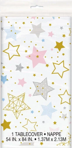 Twinkle Star Tablecover 54x84 Inch