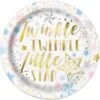 Twinkle Little Stars Plate Lunch 8ct 3 Twinkle Little Stars Plate Lunch 8ct -Toy World 72415U