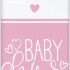 Baby Shower Heart Pink Tablecover 54x84 2 Baby Shower Heart Pink Tablecover 54x84 -Toy World 73363 1