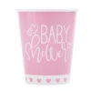 Baby Shower Heart Pink 9 Ounce Cup 8ct 2 Baby Shower Heart Pink 9 Ounce Cup 8ct -Toy World 73366