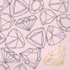Pink Diamond Bachelorette Party Luncheon Napkin 16ct