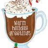 Betallic Holiday Hot Chocolate 30inch Foil Balloon 2 Betallic Holiday Hot Chocolate 30inch Foil Balloon -Toy World 74739