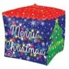 Merry Christmas Lights 15in Cubez -Toy World 74868
