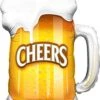 Cheers Beer Mug 35in Foil Balloon 3 Cheers Beer Mug 35in Foil Balloon -Toy World 76545