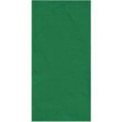 AMS Plastic Tablecover Festive Green 54 Inch X 108 Inch 1ct