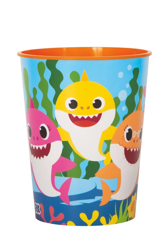 Baby Shark 16 Ounce Plastic Cup 1 Baby Shark 16 Ounce Plastic Cup