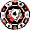 Casino 18in Foil Balloon 3 Casino 18in Foil Balloon -Toy World 78098