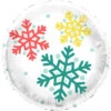 Tuftex Feelin Festive Snowflake 18in Foil Balloon