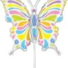 Betallic Pastel Butterfly 14 Inch Mini Air Foil Shape 1ct -Toy World 78287