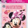Disney Iconic Minnie Mouse Invitations, 8ct -Toy World 79244 1