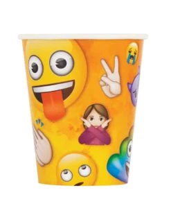 Rainbow Fun Emoji Cup 9oz 8ct