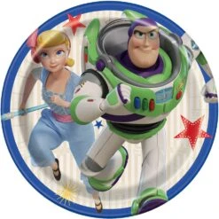 Toy Story 4 Plate 7 Inch 8ct