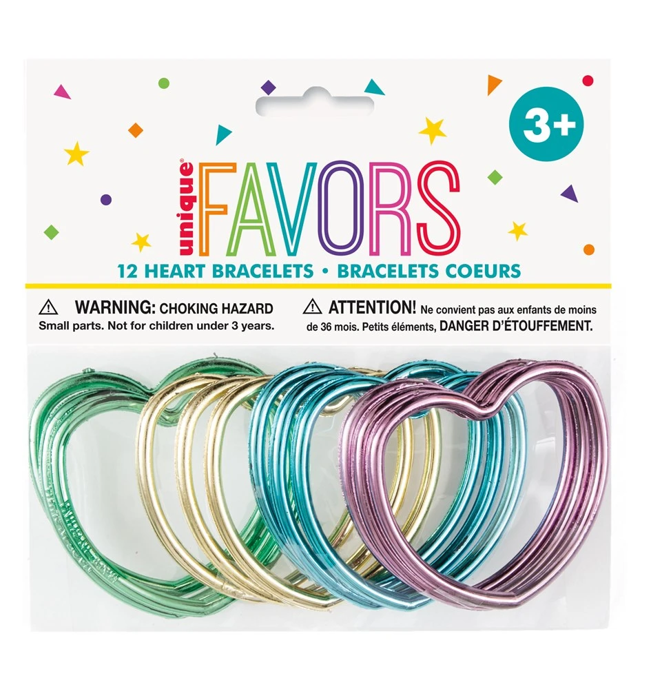 Shiny Heart Bracelet 12ct 1 Shiny Heart Bracelet 12ct