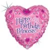 Betallic Happy Birthday Princess 18 Inch Holographic Balloon 1ct 2 Betallic Happy Birthday Princess 18 Inch Holographic Balloon 1ct -Toy World 86589BET