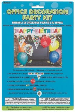 Happy Birthday Office Decorating Kit