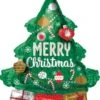 Christmas Tree Garland 34in Foil Balloon 3 Christmas Tree Garland 34in Foil Balloon -Toy World 92456