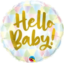 Hello Baby Balloon 18in