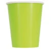 Neon Green Cup 9oz 8ct 3 Neon Green Cup 9oz 8ct -Toy World 99146