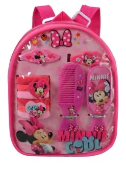 Minnie Bowtique Hair Accessory Backpack 6x7.5x2.25