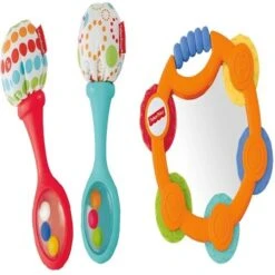 FISHER-PRICE TAMBOURINE & MARACAS GIFT SET