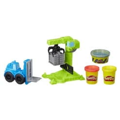 Play Doh Crane And Forklift