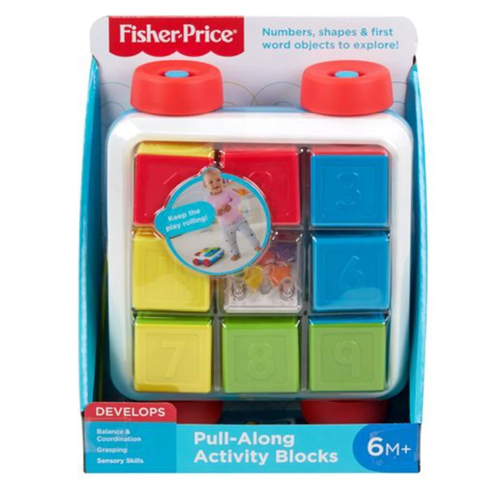 Fisher-Price Pull-Along Activity Blocks 2 Fisher-Price Pull-Along Activity Blocks - Image 2
