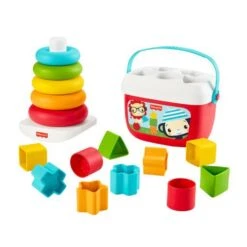 Fisher-Price Babys First Blocks And Rock-a-Stack