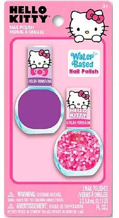 Hello Kitty 2Pk Polish 2.75x.50x5.5