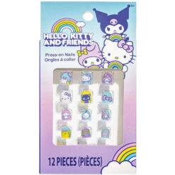 Hello Kitty And Friends 12pk Press On Nails In Box