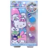 Hello Kitty And Friends 3pk Nail Polish With Large Tin On Card 2 Hello Kitty And Friends 3pk Nail Polish With Large Tin On Card -Toy World HK1156GG