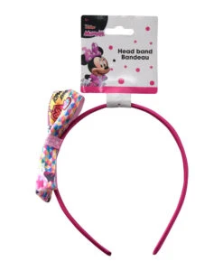 Minnie Headband With Bow On Header