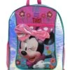 Minnie 16 Backpack With Foil Pink Bow -Toy World MIN30501