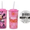 Minnie 16 Oz Sports Tumbler With Lid With Straw 55g 2 Minnie 16 Oz Sports Tumbler With Lid With Straw 55g -Toy World MMPIJ130