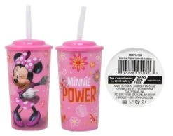 Minnie 16 Oz Sports Tumbler With Lid With Straw 55g