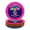 Neon Plate Asst 9in 20ct -Toy World N92090