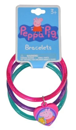 Peppa Pig Bangle And Charm 5.5x2x0.50