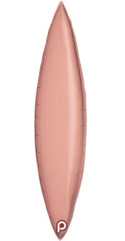 Prima Rose Gold Taper 18 Inch Deco Balloon 5ct