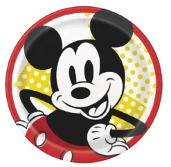 Mickey Mouse 9 Inch Plate 8ct