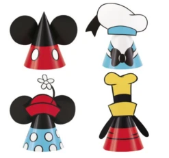 Mickey Mouse Party Hat 8ct