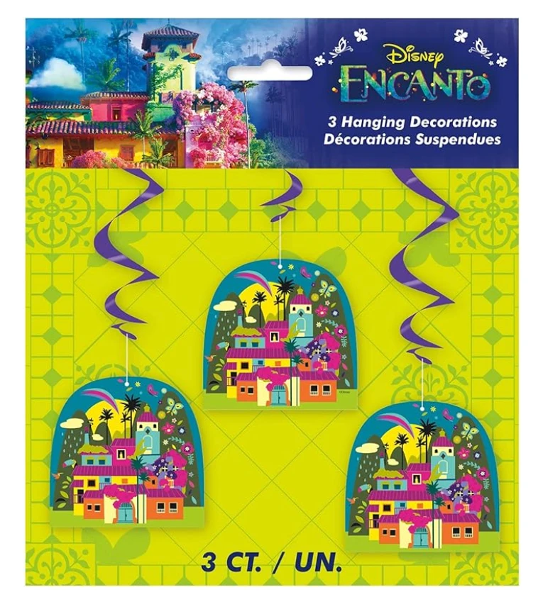 Encanto Hanging Swirl 26 Inch 3ct 2 Encanto Hanging Swirl 26 Inch 3ct - Image 2