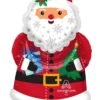Anagram Christmas Snowy Santa 34in Foil Balloon FLAT -Toy World anagram christmas snowy santa 34in foil balloon flat toy world inc