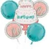 Anagram Happy Cake Day Bouquet Foil Balloons