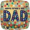 Anagram Happy Father's Day Dad 17in Foil Balloon -Toy World anagram happy father s day dad 17in foil balloon toy world inc