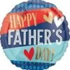 Anagram Happy Father's Day Stripes 18in Foil Balloon -Toy World anagram happy father s day stripes 18in foil balloon toy world inc