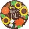 Anagram Thanksgiving Happy Fall Sunflowers 17in Foil Balloon -Toy World anagram thanksgiving happy fall sunflowers 17in foil balloon toy world inc