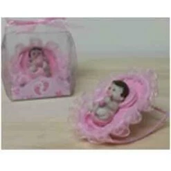 Baby Holding Bottle On Swing Girl 12ct