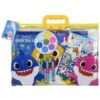 Baby Shark 12pc Stationery In Zipper Tote Set 13.2x.50x9.5 3 Baby Shark 12pc Stationery In Zipper Tote Set 13.2x.50x9.5 -Toy World baby shark 12pc stationery in zipper tote set 13 2x 50x9 5 toy world inc