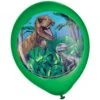 AMS Jurassic World Into The Wild Latex Balloons 5ct -Toy World balloon 4c latex jurassic wild 5ct toy world inc